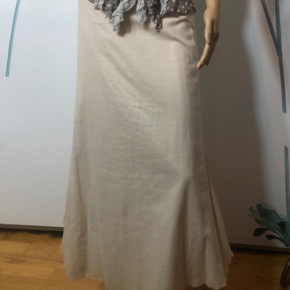 Off white cotton skirt - Picture 2 of 8